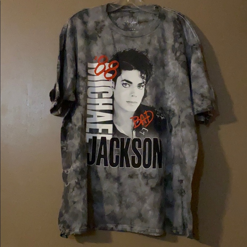 Michael jackson tye Dye BAD TOUR 88’ T